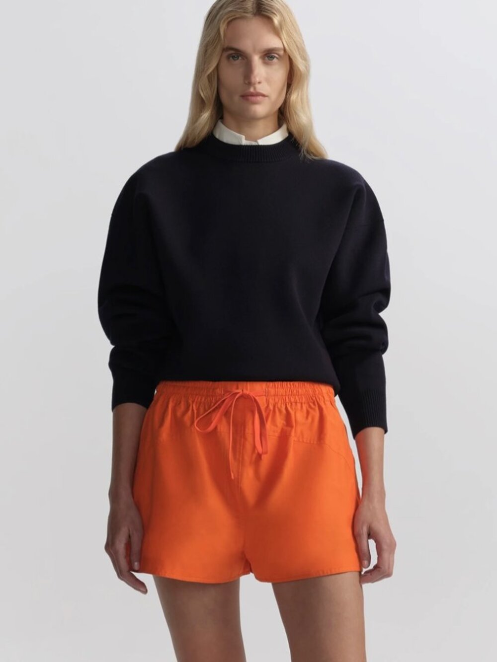 A.L.C. Camden Drawstring Short, Persimmon, Size S, NWT ($250 retail)